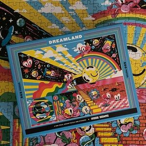 Dreamland Puzzle Artwork by Hattie Stewart